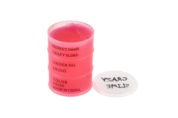 Slime - masse 80g neon 8x5,5 cm forskellige farver