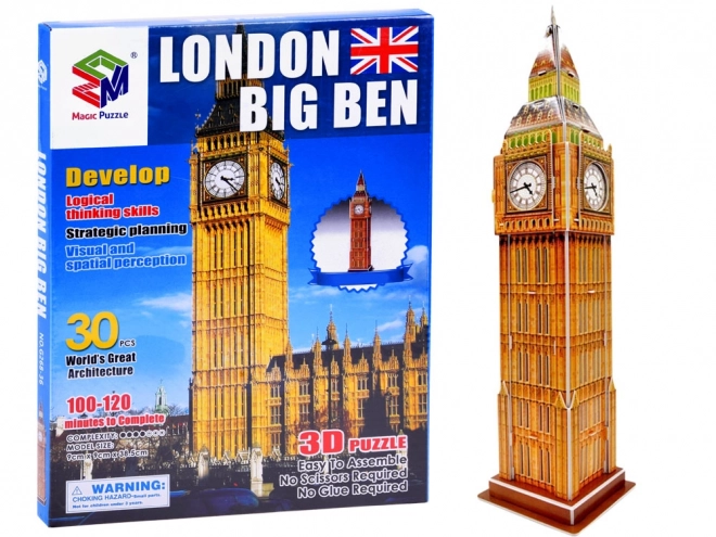 3D-puslespil London Big Ben