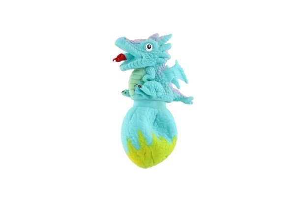 Vendende dinosaur med æg 15 cm