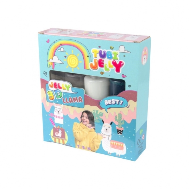 Sæt Tubi Jelly 3 farver - Lama