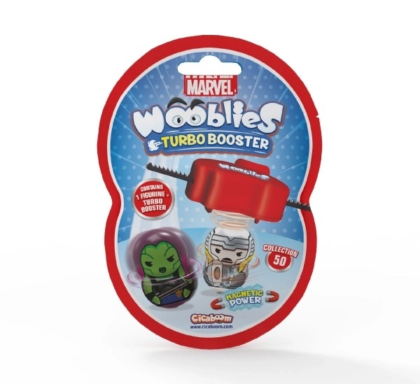 Wooblies magnetiske figurer med turbo affyrer - 4 cm