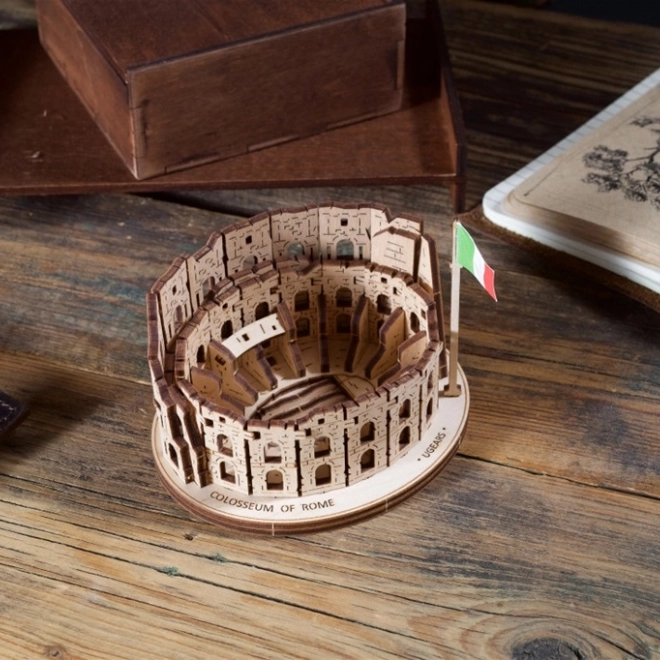 Ugears 3D træ mekanisk puslespil Colosseum
