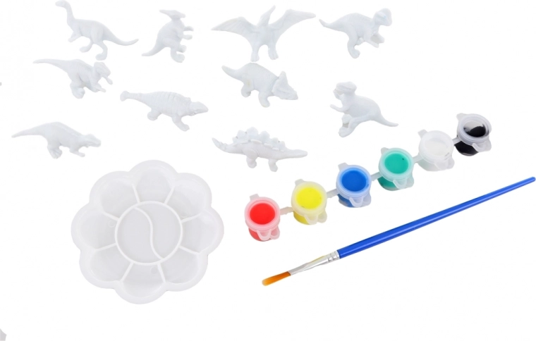 Forskellige dinosaurformer for mere sjov