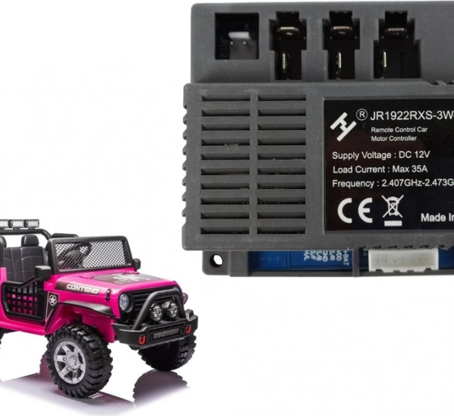 Styringsenhed JR1922RXS-3W 12V til elektriske legebiler XMX618 og XMX608