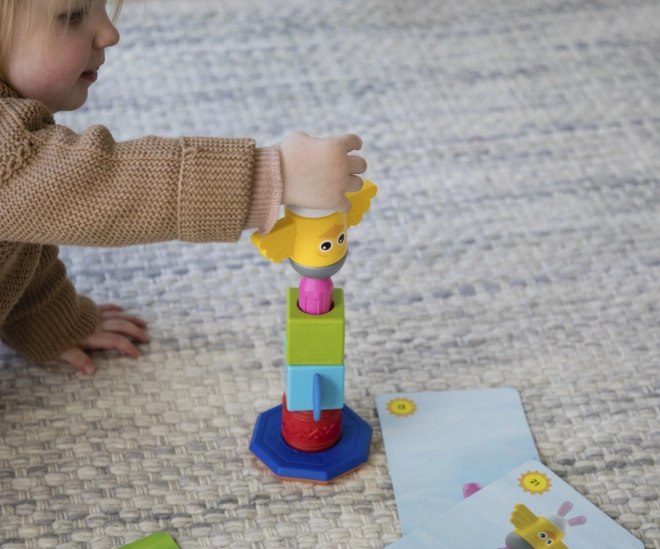 Magnetisk byggesæt SmartMax Min første totem - 8 dele