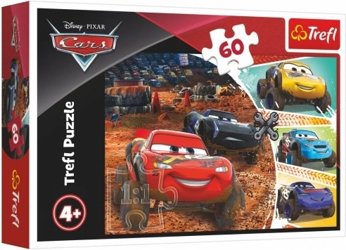 Disney Biler Puslespil 60 Brikker