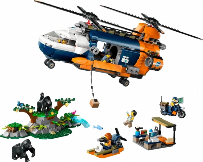 LEGO City 60437 Jungle Base Camp Heliudforskning