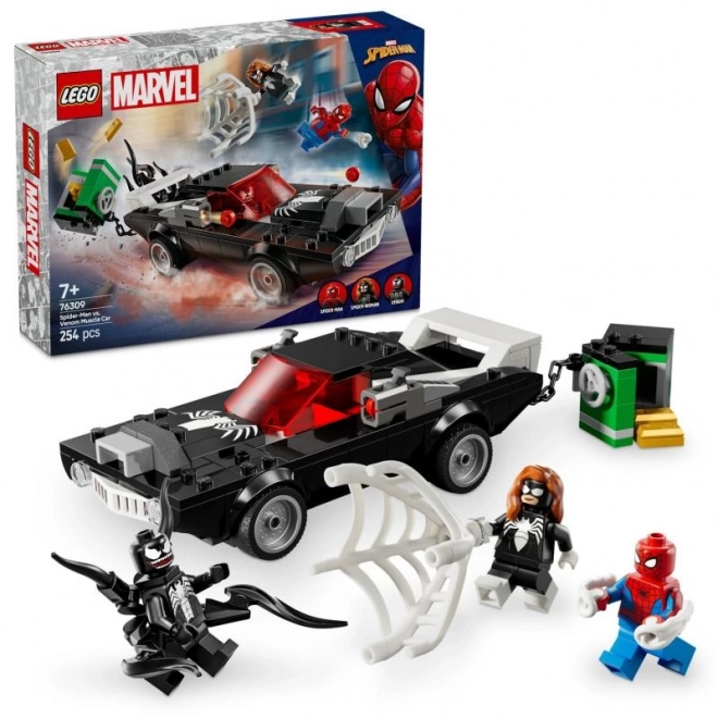 Byggesæt Spider-Man vs Muscle Car Venoma