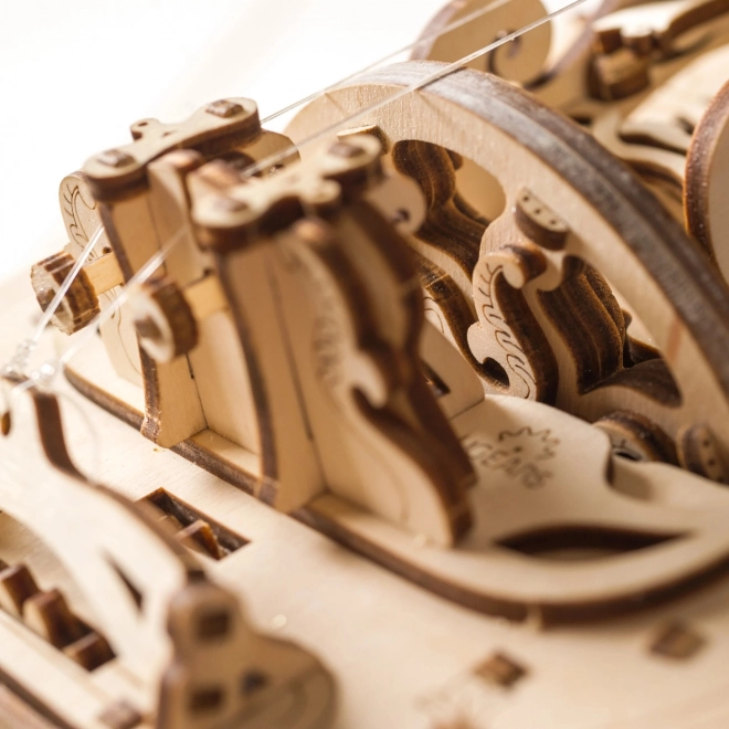 Ugears 3D Træmekanisk Puslespil Hurdy-Gurdy