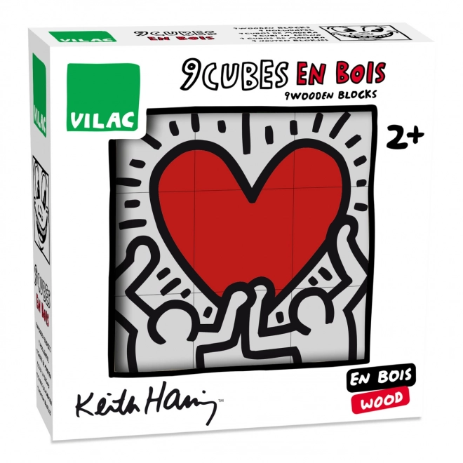 Vilac Billeder Terninger Keith Haring