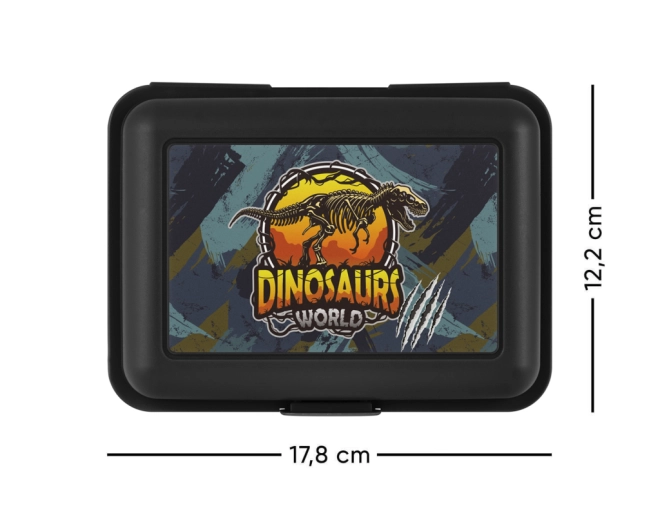 Stilfuldt design med dinosaurer