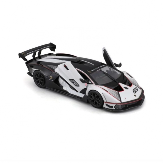 Bburago 1:24 Race Lamborghini Essenza SCV12 – Hvid
