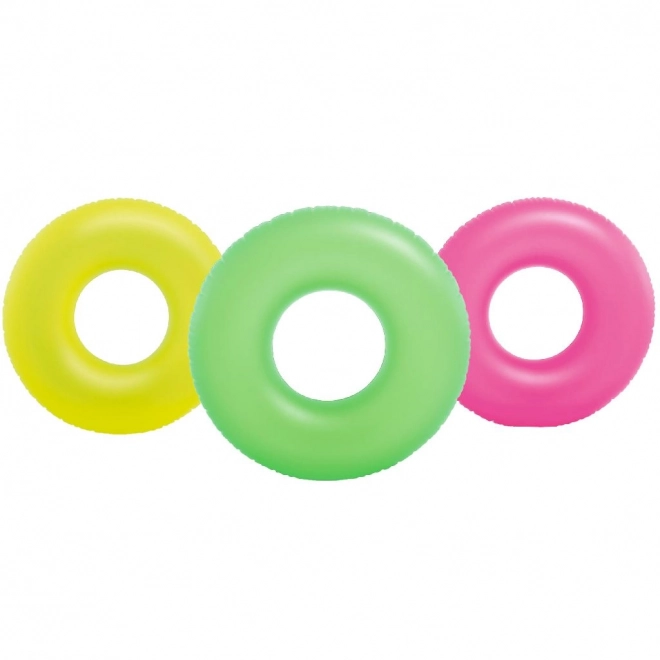 59262NP Oppustelig ring Neon Frost