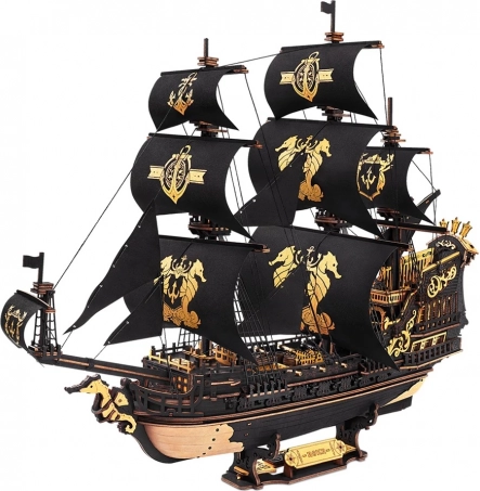 3D mekanisk sejlskib Søhest