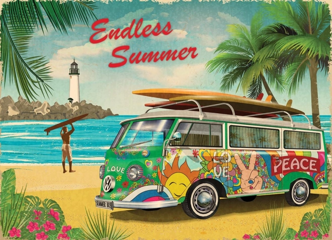 Puslespil Endeløs sommer 1000 brikker EUROGRAPHICS