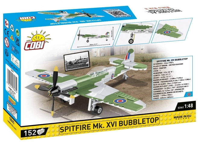 Byggesæt Spitfire Mk. XVI Bubbletop