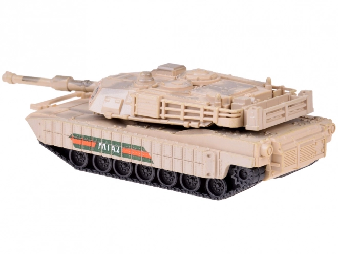 Byggesæt amerikansk tank Abrams M1A2 i skala 1:72
