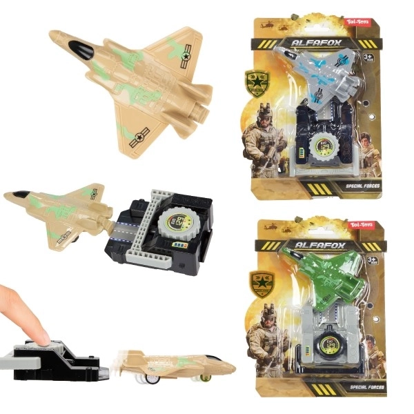 Plastisk affyringsfly 10 cm