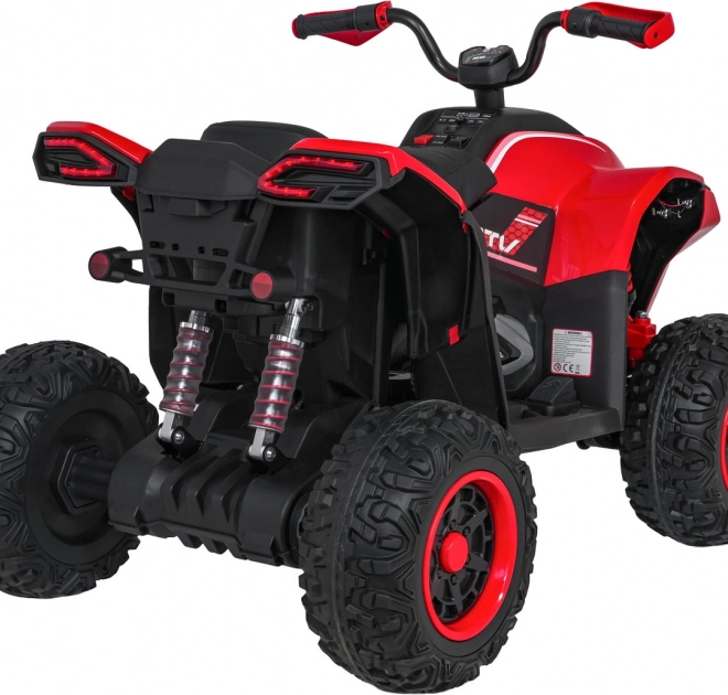 Firehjulet Fast Wheel – Rød