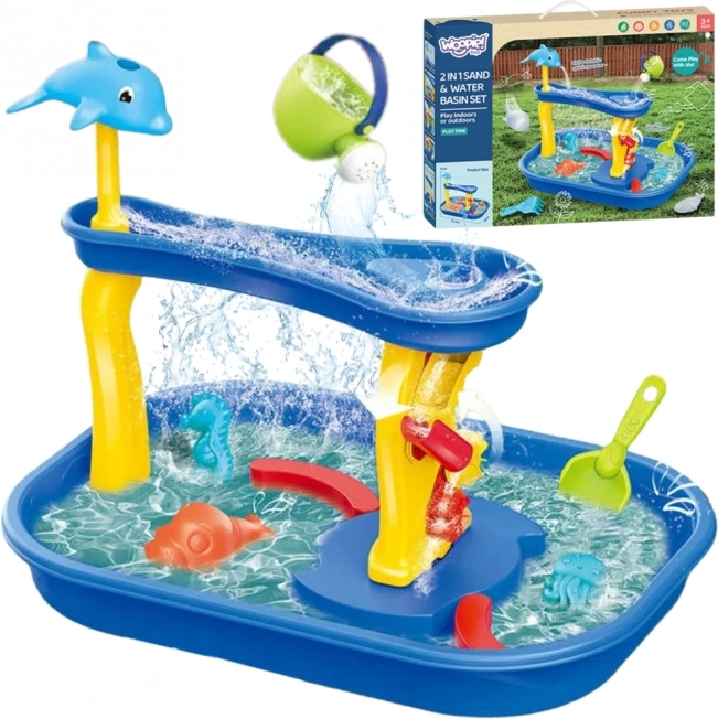 Woopie Bord Vandfald Delfin 11 stk