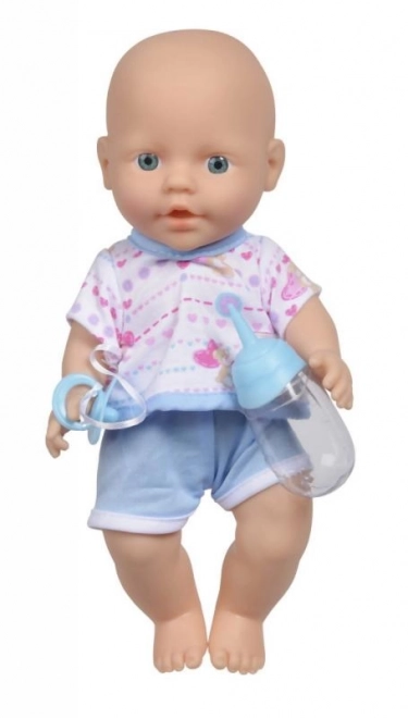 Nyfødt babydukke - drikker og tisser 30 cm