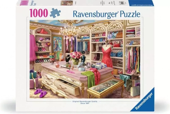 Ravensburger Puslespil Fortryllende garderobe 1000 brikker