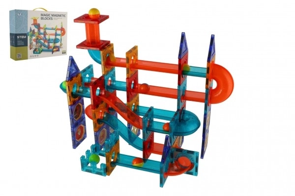 Magnetisk kuglebygningssæt - 96 dele