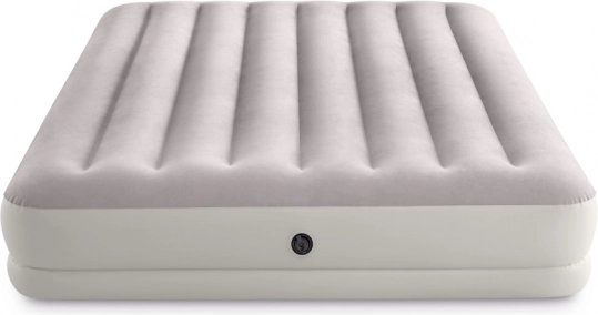 Oppustelig madras INTEX 203 × 152 × 30 cm med elektrisk pumpe
