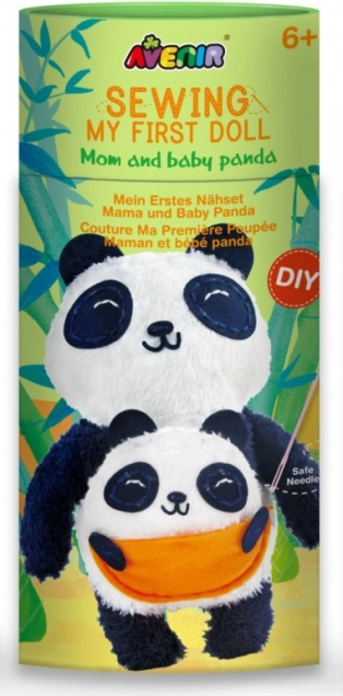 Sy-sæt Mit Første Plysdyr Panda til børn