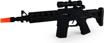 Mekanisk maskinpistol med lyd 40 cm