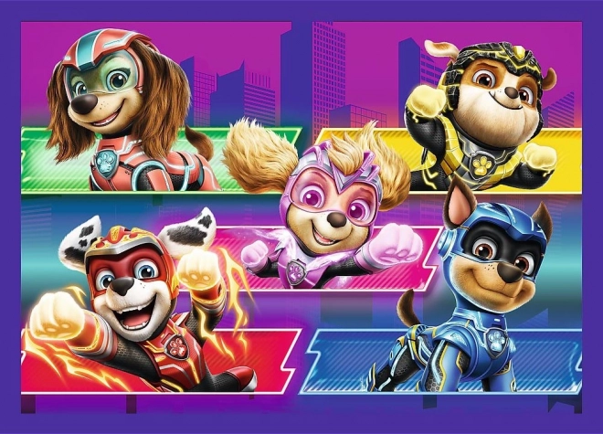Puslespil Paw Patrol 4-i-1