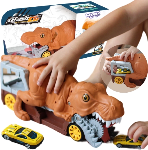 Woopie dinosaur bil-affyrer med bil