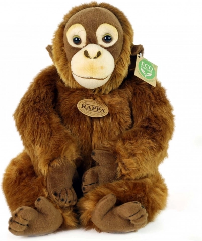 Plysbamse orangutang 27 cm, miljøvenlig