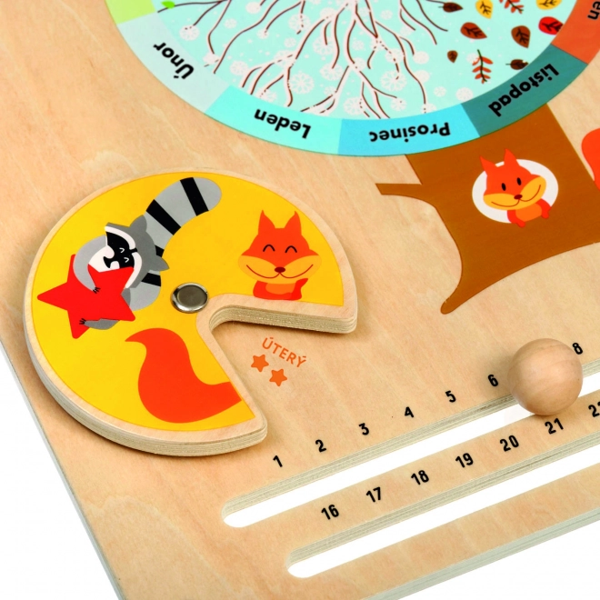 Lucy & Leo Kalender for Naturen - Lærende Træspil