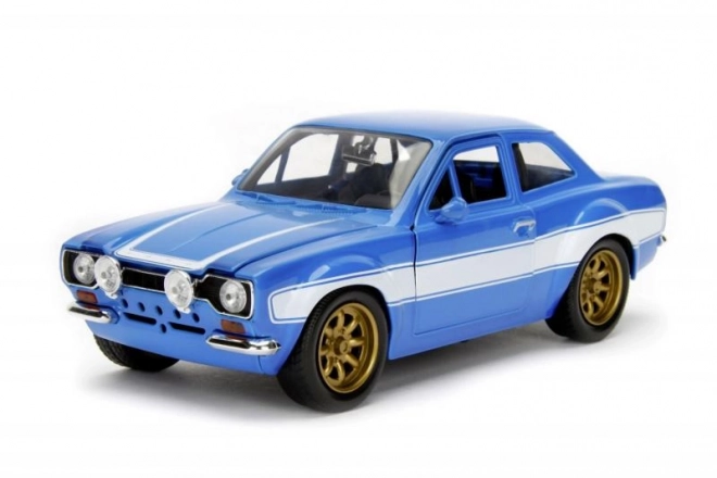 Modelbil 1974 Ford Escort fra Hurtige og Vrede 1:24