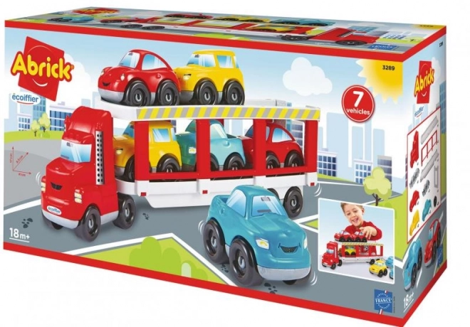 Abrick Transporter + 6 biler