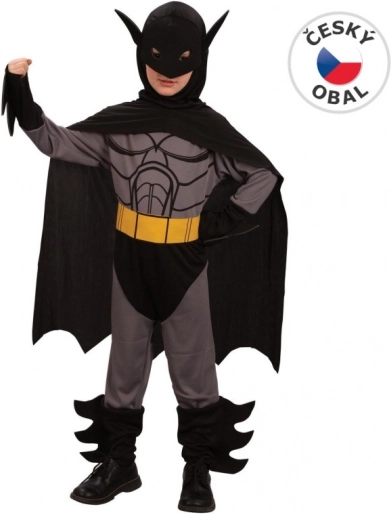 Flagermuskostume til karneval, 120-130 cm