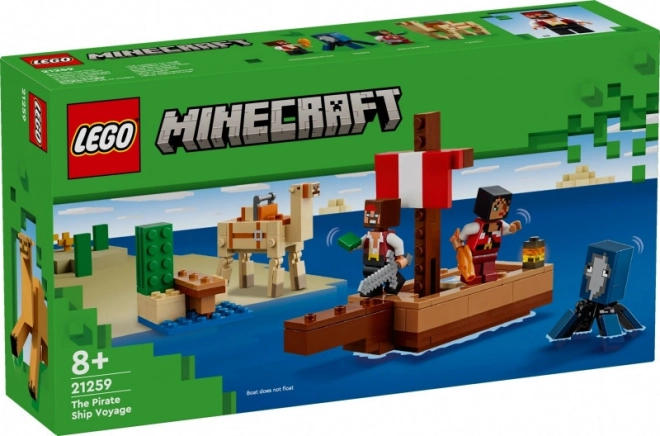 LEGO Minecraft 21259 Sejltur på piratskib