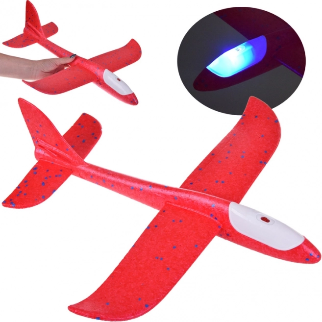 Skumkaster-glider med LED-lys