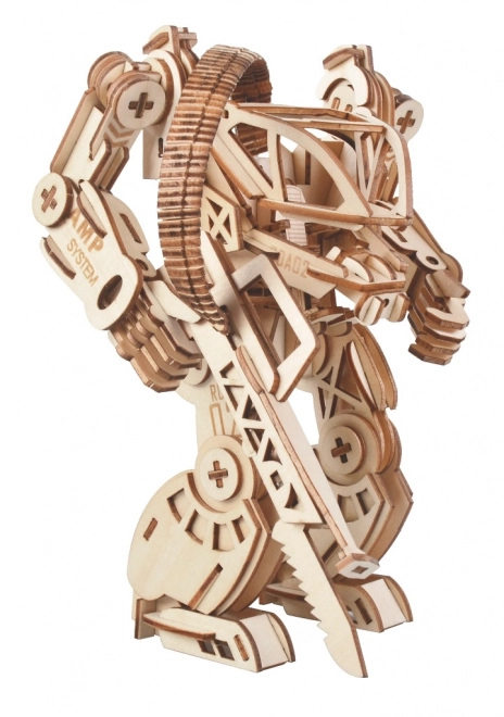 Træhåndværk Træ 3D puslespil AMP Powersuit