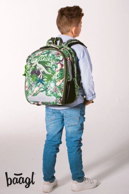 Skole rygsæk Baagl Dinosaurer