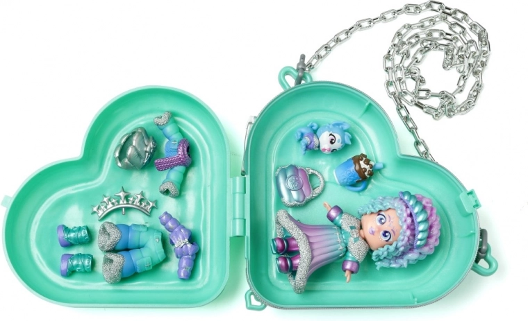 Hjerteformet taske som bærbar opbevaring