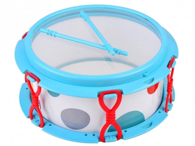 Sæt af musikinstrumenter tromme maracas