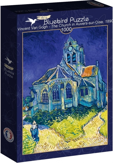 Puslespil Kirken i Auvers-sur-Oise af BLUEBIRD 1000 brikker