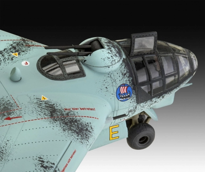 Plastikmodel af fly i P-serien Arado AR E.555 1/72