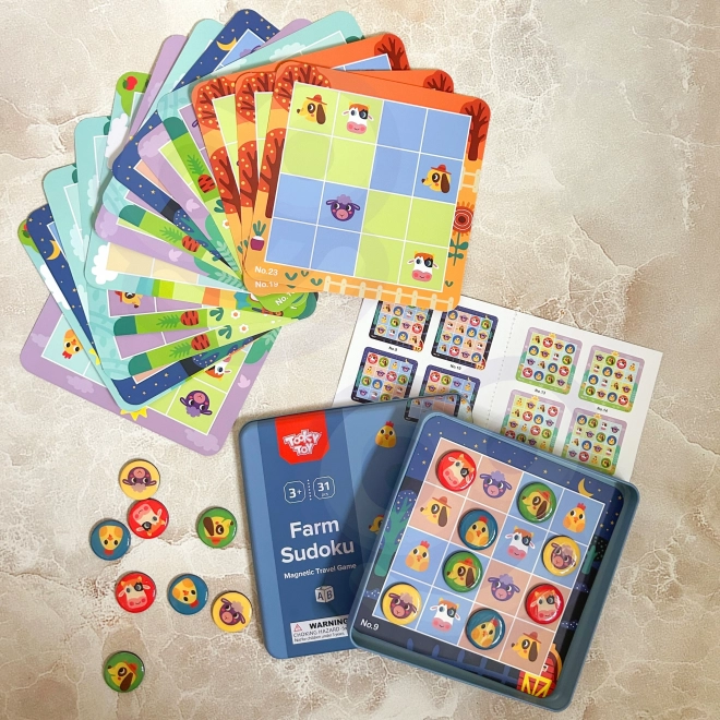 Børne sudoku gård fra Tooky Toy