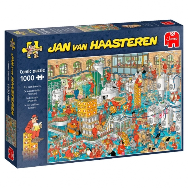 Puslespil Håndværksbryggeri 1000 brikker af Jan van Haasteren