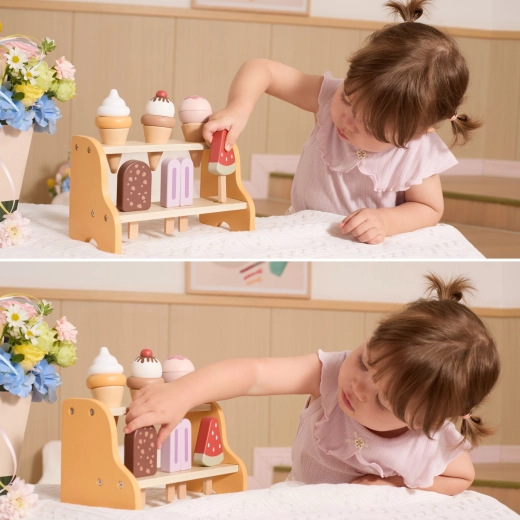 Støtter finmotorik og rolleleg