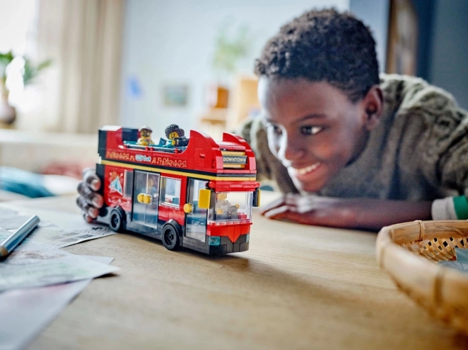 LEGO City 60407 Rød dobbeltdækker sightseeingsbus