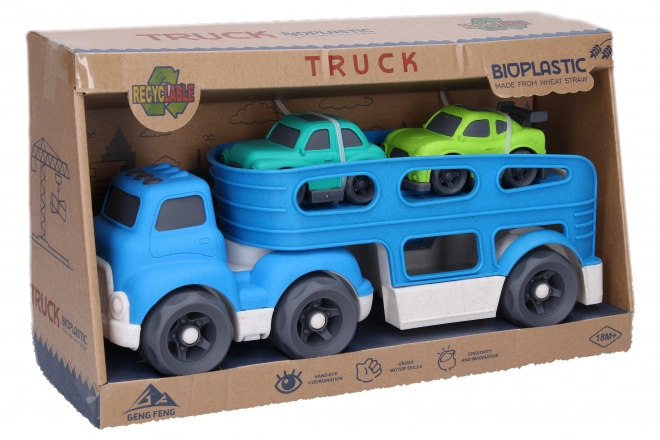 Autotransporter til biltransport 30 cm 2 biler